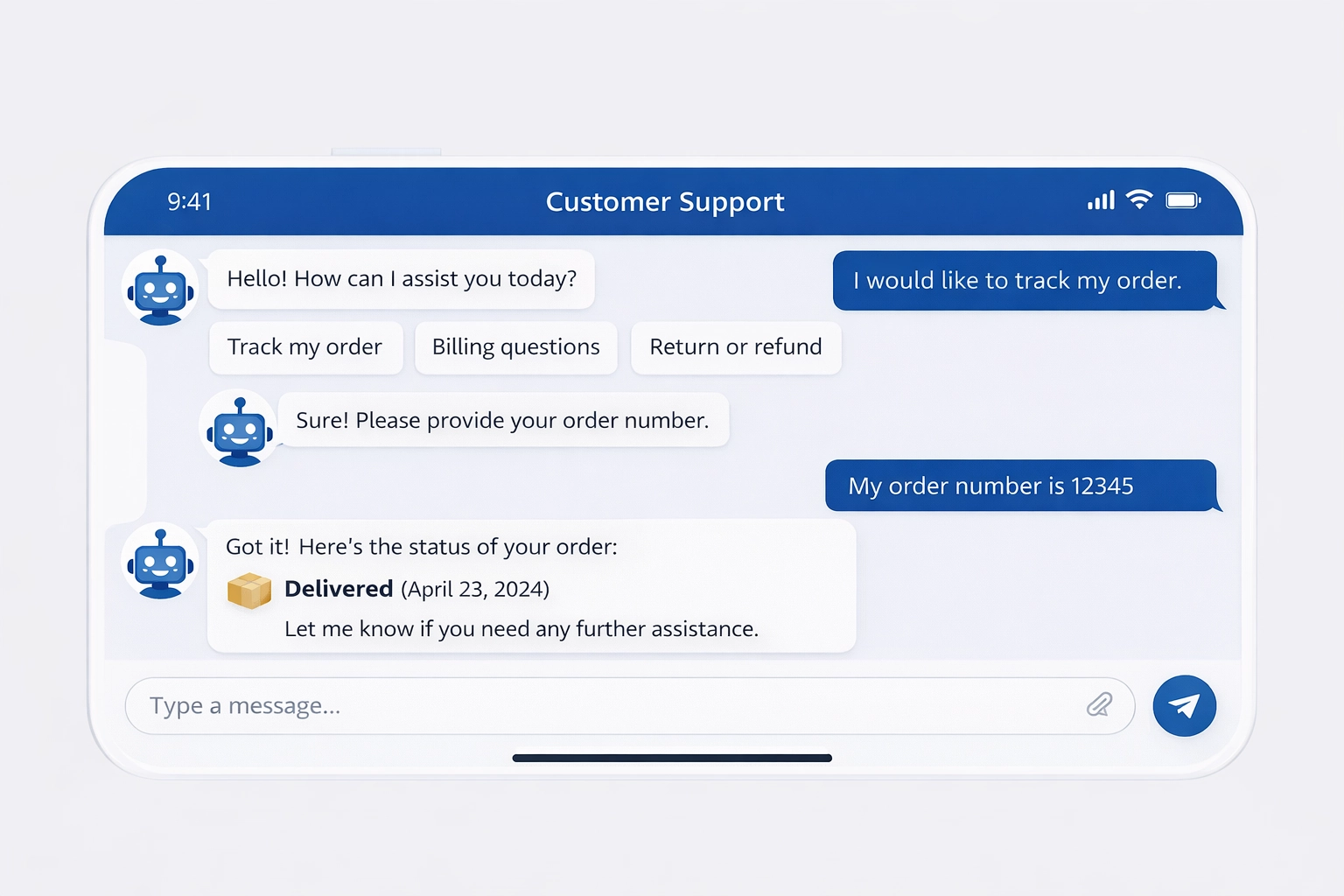 Customer Support Chatbot thumbnail